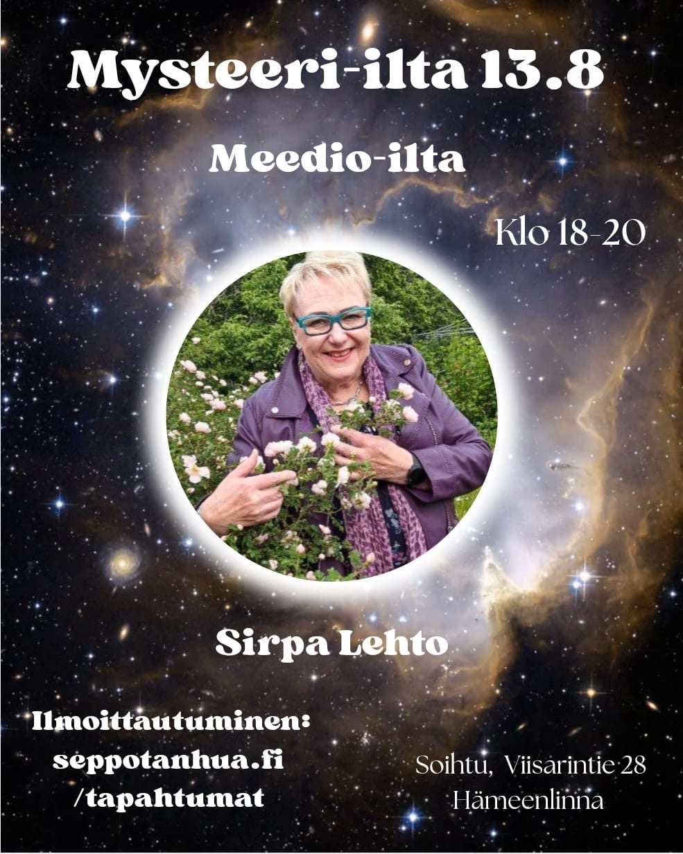 Meedioilta 13.8.2026 / Sirpa Lehto