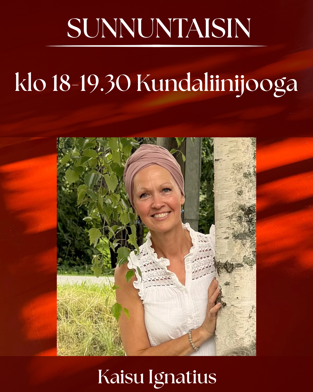 Kaisu – Kundaliinijooga sunnuntaisin